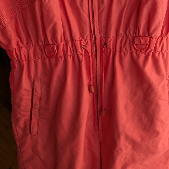 Vintage 80s 90s Pink, Blue & White Ladies "Dazzler" Snowsuit Size 12 - Picture 6 of 10